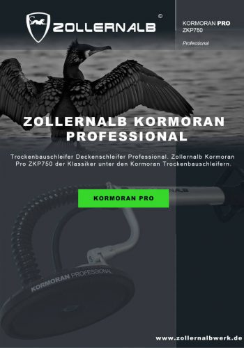 Zollernalb Kormoran PRO Trockenbauschleifer ZKP750